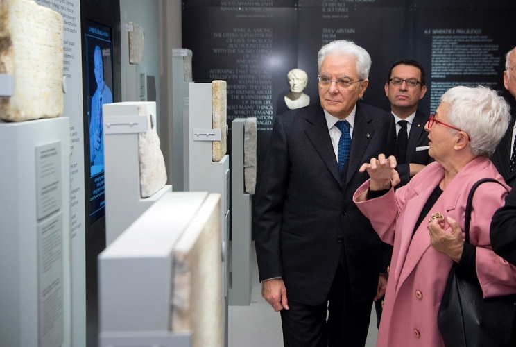 Il Presidente Mattarella alla inaugurazione del Museo Nazionale dell'Ebraismo Italiano e della Shoah