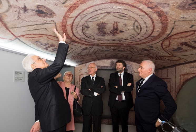 Il Presidente Mattarella alla inaugurazione del Museo Nazionale dell'Ebraismo Italiano e della Shoah