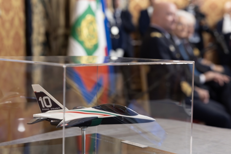 Il Presidente della Repubblica Sergio Mattarella in occasione dell'incontro con i Piloti della Pattuglia Acrobatica Nazionale -PAN
