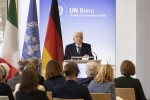 Intervento dei Presidenti Mattarella e Steinmeier al Campus delle Nazioni Unite di Bonn