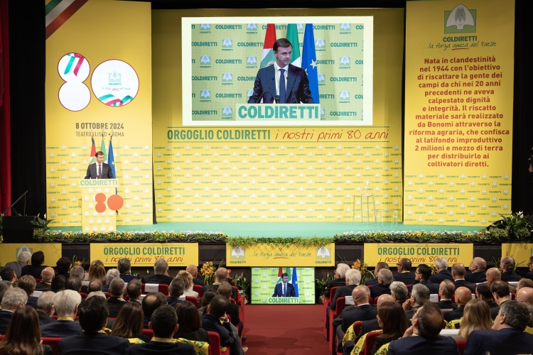 L'intervento di Ettore Prandini, Presidente nazionale Coldiretti.
