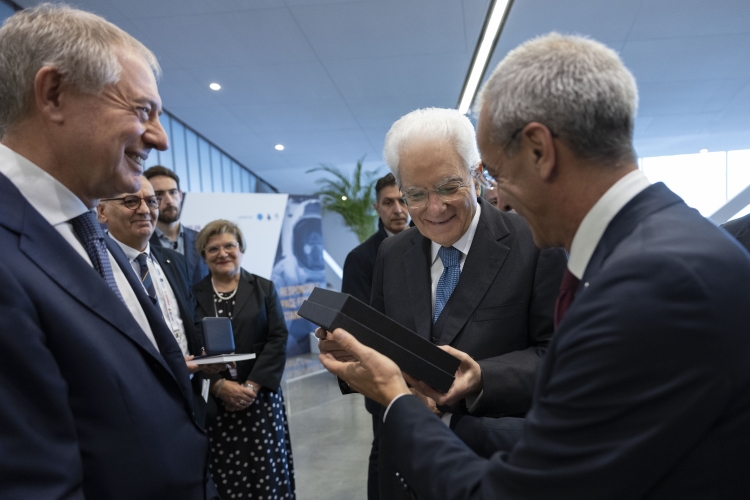 Il Presidente della Repubblica Sergio Mattarella in occasione del 75° Congresso astronautico internazionale
