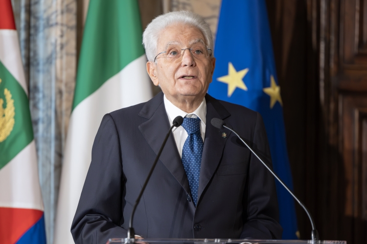 Il Presidente della Repubblica Sergio Mattarella in occasione della cerimonia di consegna delle Stelle al Merito del Lavoro per l’anno 2024 

