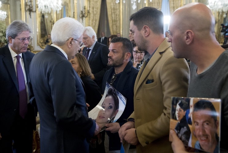 Il Presidente Sergio Mattarella e il Presidente del Consiglio Paolo Gentiloni 
