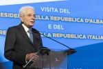Intervento dei Presidenti Mattarella e Begaj al Teatro del Seminario di Piana degli Albanesi