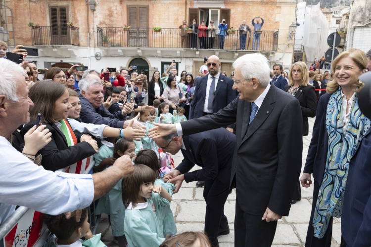 Il Presidente della Repubblica Sergio Mattarella con Bajram Begaj, Presidente della Repubblica d’Albania
