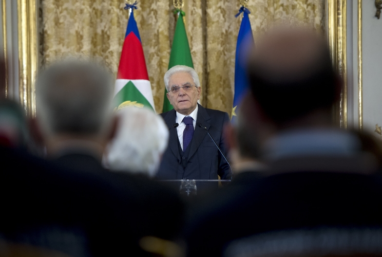 Il Presidente Sergio Mattarella incontra i familiari delle vittime e i sopravvissuti della tragedia dell'hotel Rigopiano