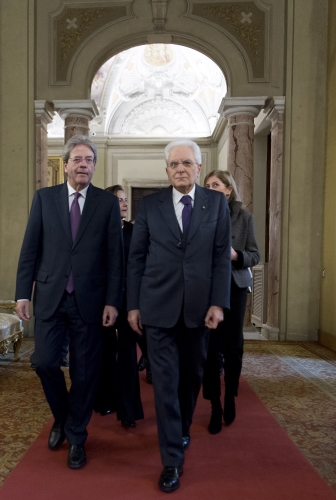 Il Presidente Sergio Mattarella incontra i familiari delle vittime e i sopravvissuti della tragedia dell'hotel Rigopiano