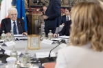 Il Presidente Mattarella partecipa al Consiglio Supremo di Difesa
