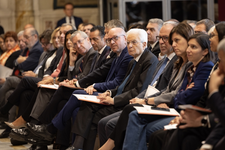 Il Presidente della Repubblica Sergio Mattarella in occasione dell'intervento agli “Stati generali su salute e sicurezza sul lavoro”
