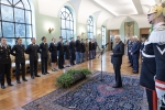 Il Presidente Mattarella incontra una Rappresentanza di Allievi degli Istituti di Formazione Militare