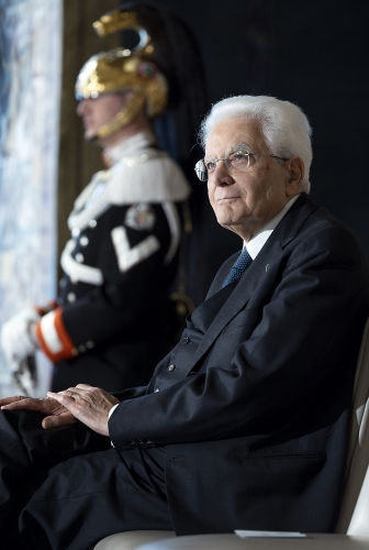 Il Presidente Sergio Mattarella, in occasione della Giornata dell'Unità Nazionale e delle Forze Armate
