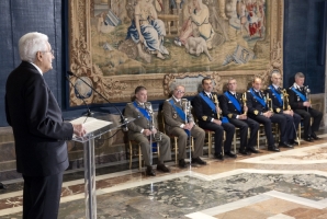 Cerimonia di consegna delle insegne dell’Ordine Militare d’Italia, in occasione del Giorno dell’Unità Nazionale e Giornata delle Forze Armate