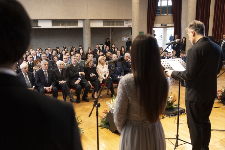 Il Presidente della Repubblica Sergio Mattarella all’Istituto Italiano di Cultura presso il complesso dell’Ambasciata d’Italia a Pechino