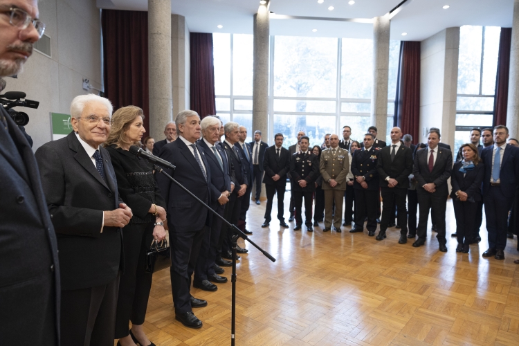 Il Presidente della Repubblica Sergio Mattarella incontra il personale dell’Ambasciata d’Italia e i rappresentanti delle Istituzioni italiane presenti a Pechino
(foto di Francesco Ammendola - Ufficio per la Stampa e la Comunicazione della Presidenza della Repubblica)
