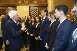 Il Presidente della Repubblica, Sergio Mattarella incontra la collettività italiana a Pechino
