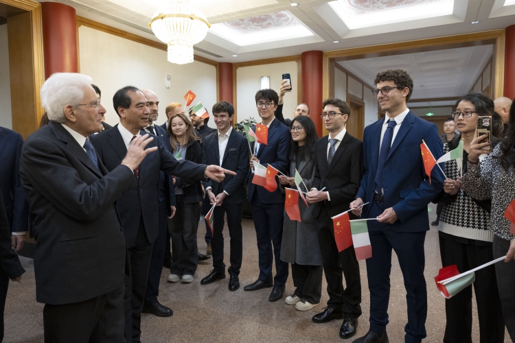 Il Presidente della Repubblica, Sergio Mattarella all’Università Beida di Pechino
