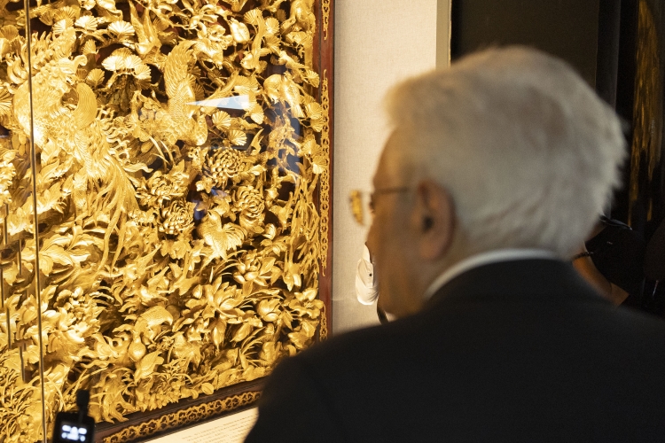 Il Presidente della Repubblica Sergio Mattarella visita la Chen Clan Ancestral Hall   
