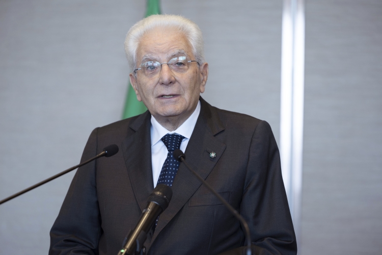 Il Presidente della Repubblica Sergio Mattarella incontra una  rappresentanza del mondo imprenditoriale italiano in Cina  
