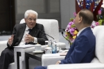 Il Presidente Mattarella incontra  il Segretario Provinciale del PCC Huang Kunming
