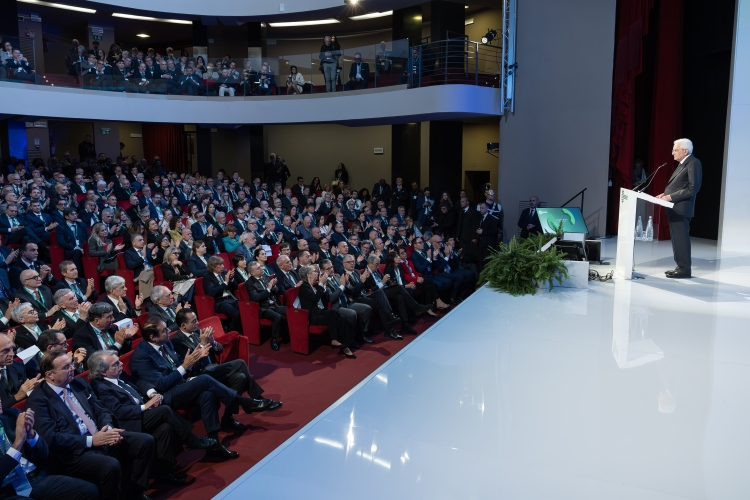 Il Presidente della Repubblica Sergio Mattarella in occasione dell’Assemblea Annuale 2024 Confesercenti “L’impresa diffusa motore dello sviluppo economico e della ricchezza e sicurezza dei territori”  

