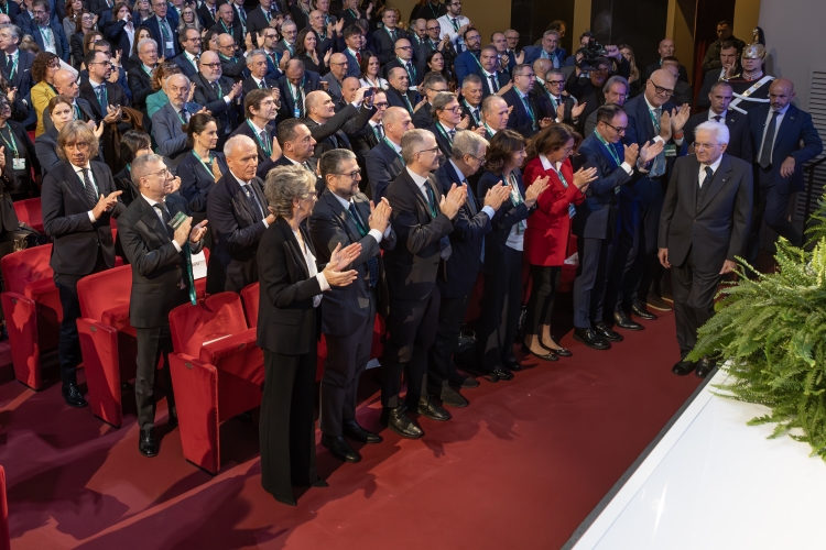 Il Presidente della Repubblica Sergio Mattarella in occasione dell’Assemblea Annuale 2024 Confesercenti “L’impresa diffusa motore dello sviluppo economico e della ricchezza e sicurezza dei territori”  
