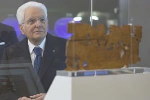 Il Presidente Mattarella in visita al Museo Egizio di Torino