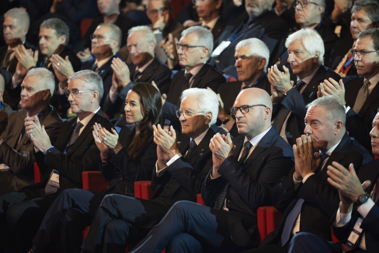 Il Presidente della Repubblica Sergio Mattarella in occasione dell’Assemblea Generale di Confartigianato 
