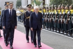 Il Presidente Mattarella alla Giornata della legalità finanziaria presso la caserma “Gen. B. Sante Laria"