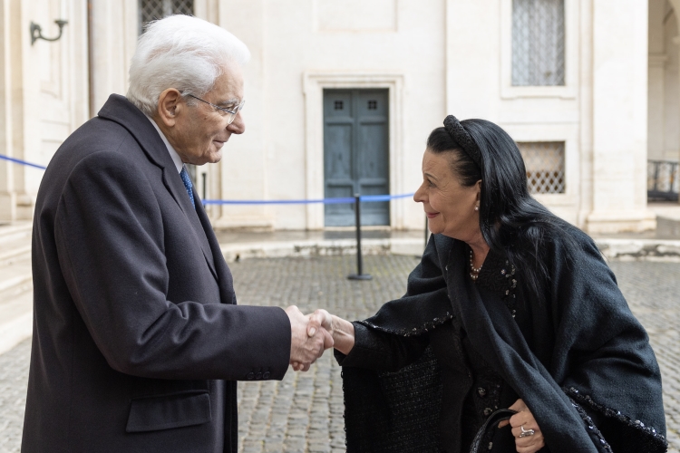 Il Presidente della Repubblica Sergio Mattarella incontra Myriam Spiteri Debono,Presidente della Repubblica di Malta, in visita ufficiale    
