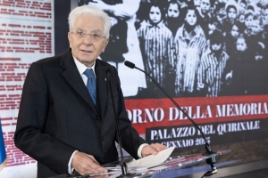 Intervento del Presidente Mattarella al Giorno della Memoria