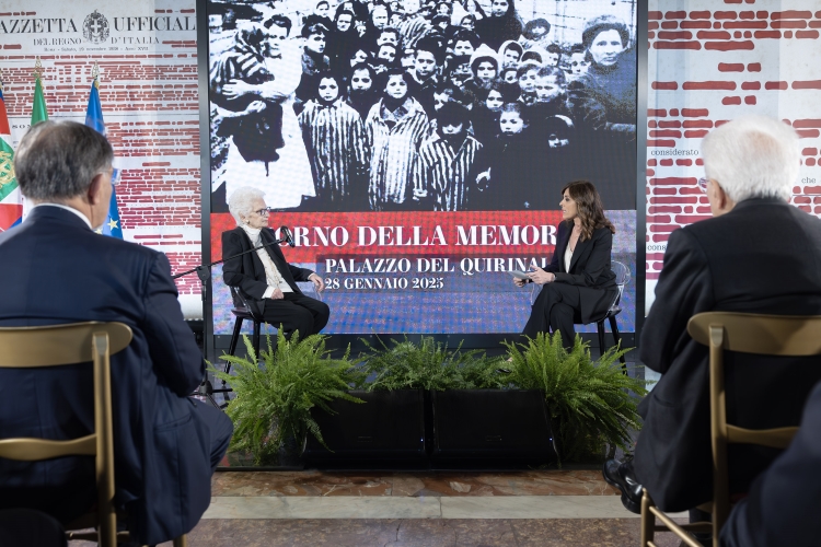 Un momento della celebrazione del "Giorno della Memoria"
