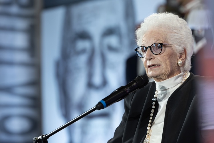 Il Presidente Sergio Mattarella in occasione della celebrazione del "Giorno della Memoria"
