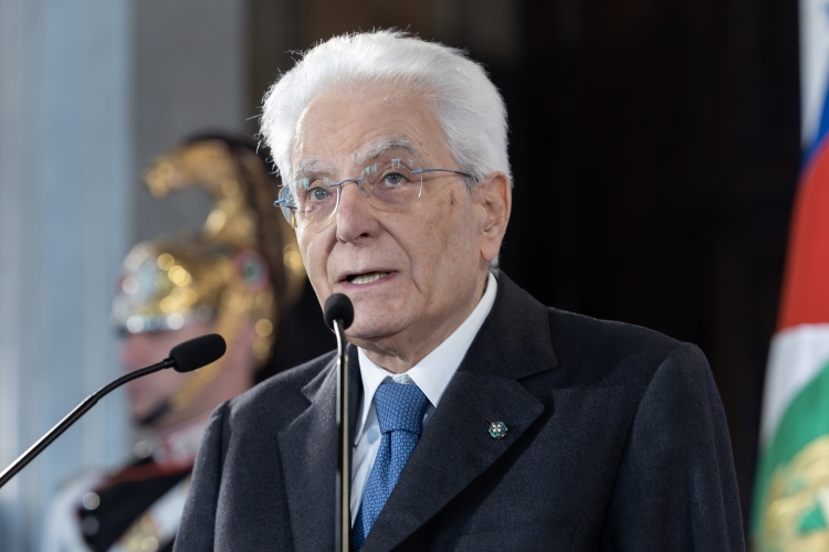 Il Presidente della Repubblica Sergio Mattarella rivolge il suo indirizzo di saluto in occasione della celebrazione del "Giorno della Memoria"
