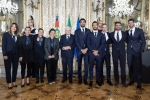 Incontro del Presidente Mattarella con le Nazionali italiane di Tennis femminile e maschile vincitrici della Billie Jean King Cup 2024 e della Coppa Davis 2024