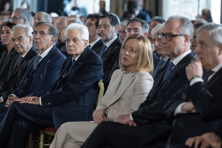 Il Presidente della Repubblica Sergio Mattarella in occasione della celebrazione del “Giorno del Ricordo”
