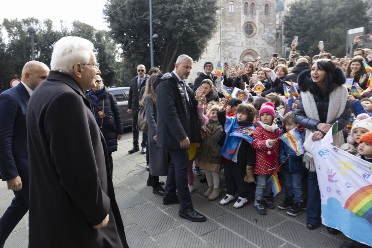 Il Presidente Mattarella all’Università per Stranieri di Perugia, per la cerimonia di inaugurazione dell’anno accademico dell’Università per Stranieri di Perugia, in occasione del centesimo anno dalla fondazione