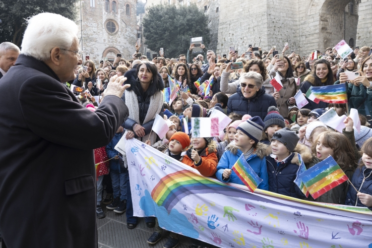 Il Presidente Mattarella all’Università per Stranieri di Perugia, per la cerimonia di inaugurazione dell’anno accademico dell’Università per Stranieri di Perugia, in occasione del centesimo anno dalla fondazione