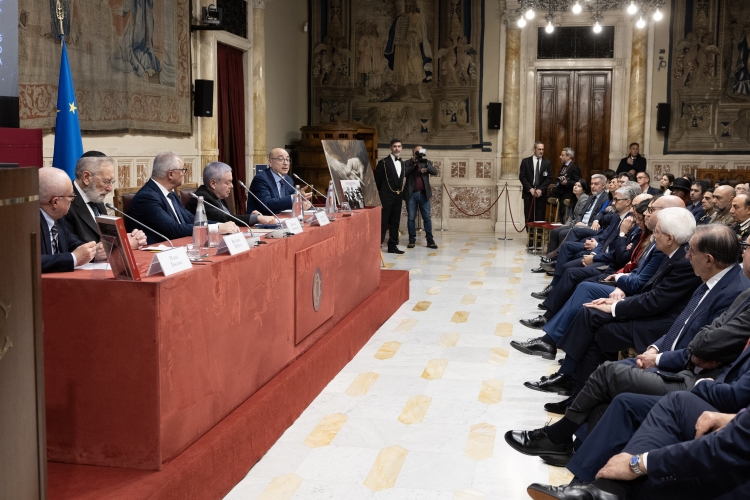 Il Presidente della Repubblica Sergio Mattarella in occasione della presentazione dei due libri della Polizia di Stato della collana “Fecero la scelta giusta”
