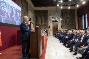 Il Presidente della Repubblica Sergio Mattarella in occasione della presentazione dei due libri della Polizia di Stato della collana “Fecero la scelta giusta”
