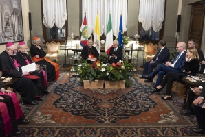Mattarella a Palazzo Borromeo