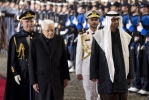 Il Presidente Mattarella riceve il Presidente degli Emirati Arabi Uniti, S.A. lo Sceicco Mohamed bin Zayed Al Nahyan, in visita di Stato