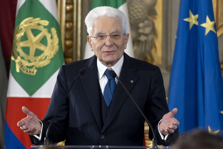 Il Presidente Sergio Mattarella in occasione della cerimonia di consegna delle onorificenze dell’Ordine al Merito della Repubblica Italiana conferite “motu proprio” a cittadini distintisi per atti di eroismo e impegno civile
