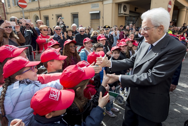 Il Presidente Sergio Mattarella visita la Fondazione Roberto Ruffilli