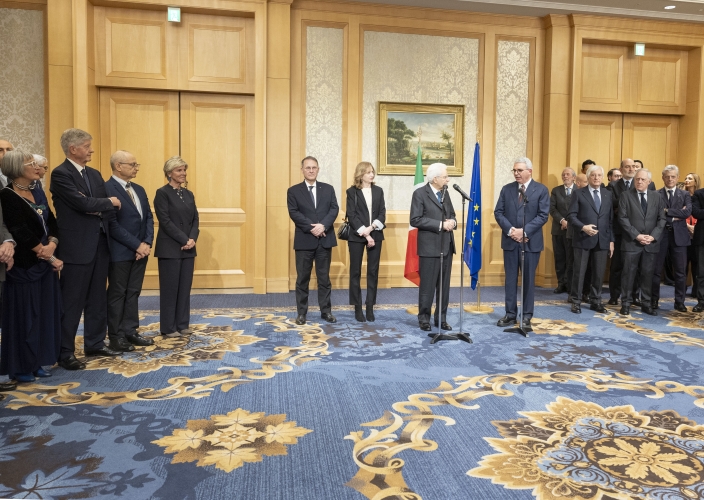 Il Presidente della Repubblica Sergio Mattarella incontra una selezionata rappresentanza della collettività italiana a Tokyo
(foto di Francesco Ammendola - Ufficio per la Stampa e la Comunicazione della Presidenza della Repubblica)