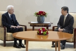 Il Presidente Mattarella incontra l’Imperatore Naruhito e l’imperatrice Masako