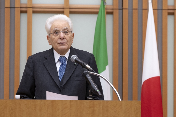 Il Presidente Mattarella interviene al Keidanren