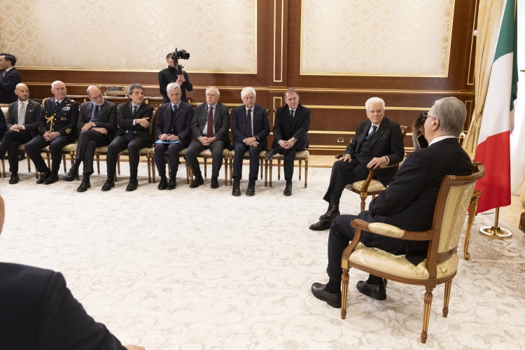 Il Presidente della Repubblica Sergio Mattarella incontra il Presidente della Repubblica del Kazakhstan, Kassym-Jomart Tokayev.
