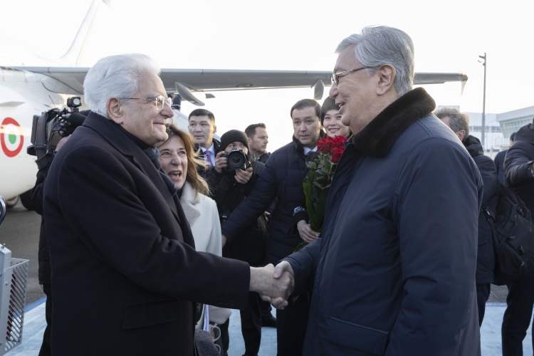 Il Presidente della Repubblica Sergio Mattarella incontra il Presidente della Repubblica del Kazakhstan, Kassym-Jomart Tokayev.