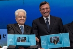I Presidenti Mattarella e Pahor al premio “Santi Ilario e Taziano – Città di 
Gorizia”